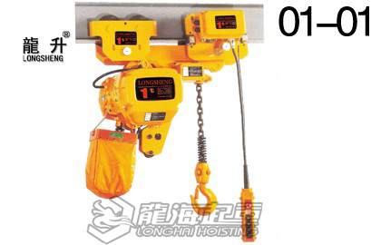 龍升1噸低凈空環(huán)鏈電動葫蘆